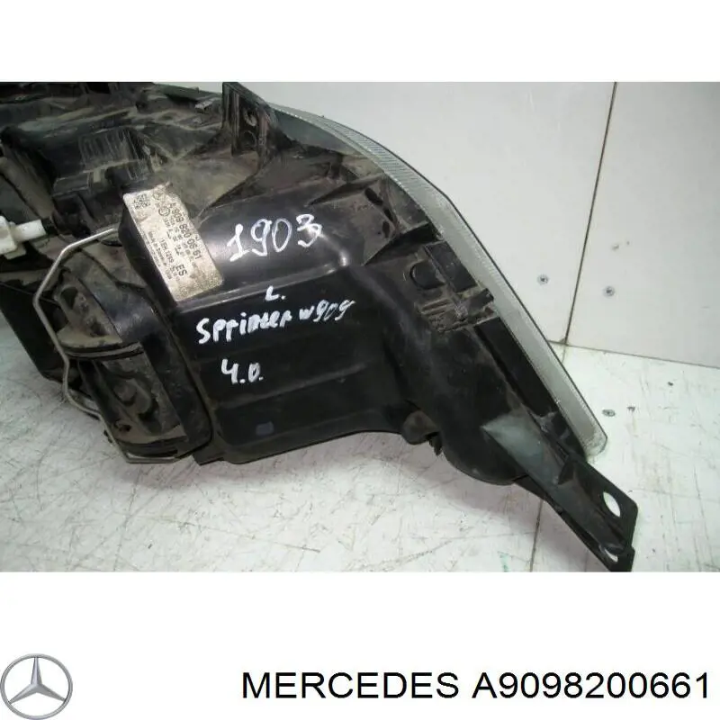 Фара ліва A9098200661 Mercedes