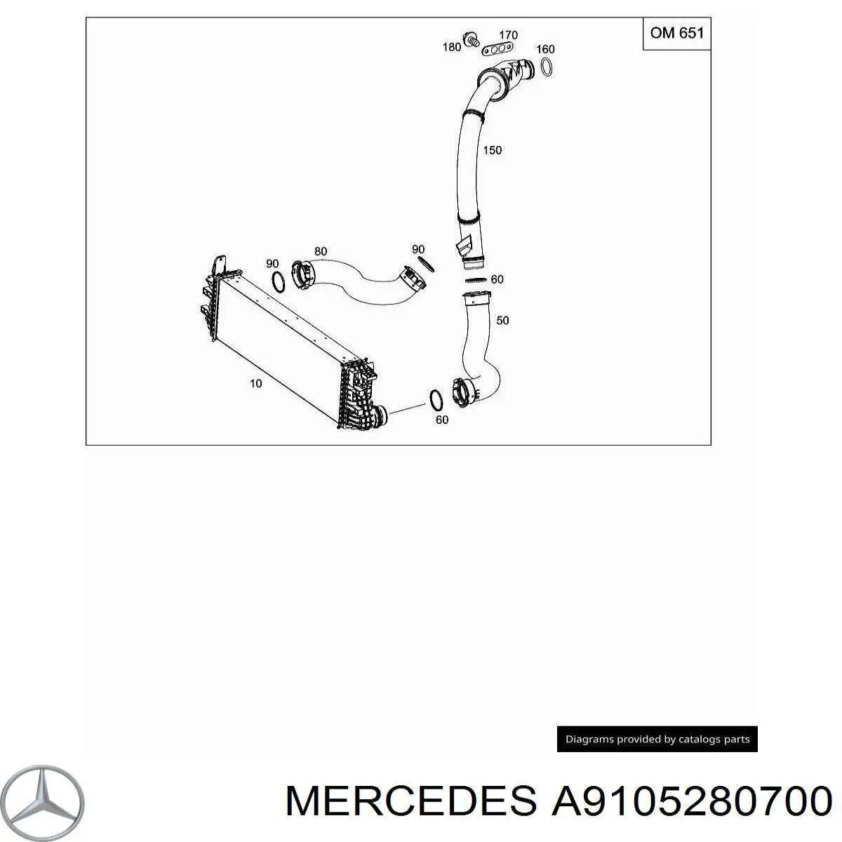  A9105280700 Mercedes