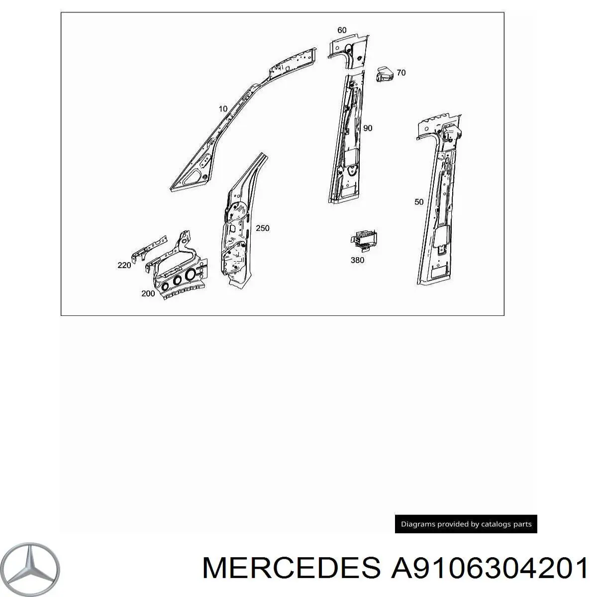  A9106304201 Mercedes