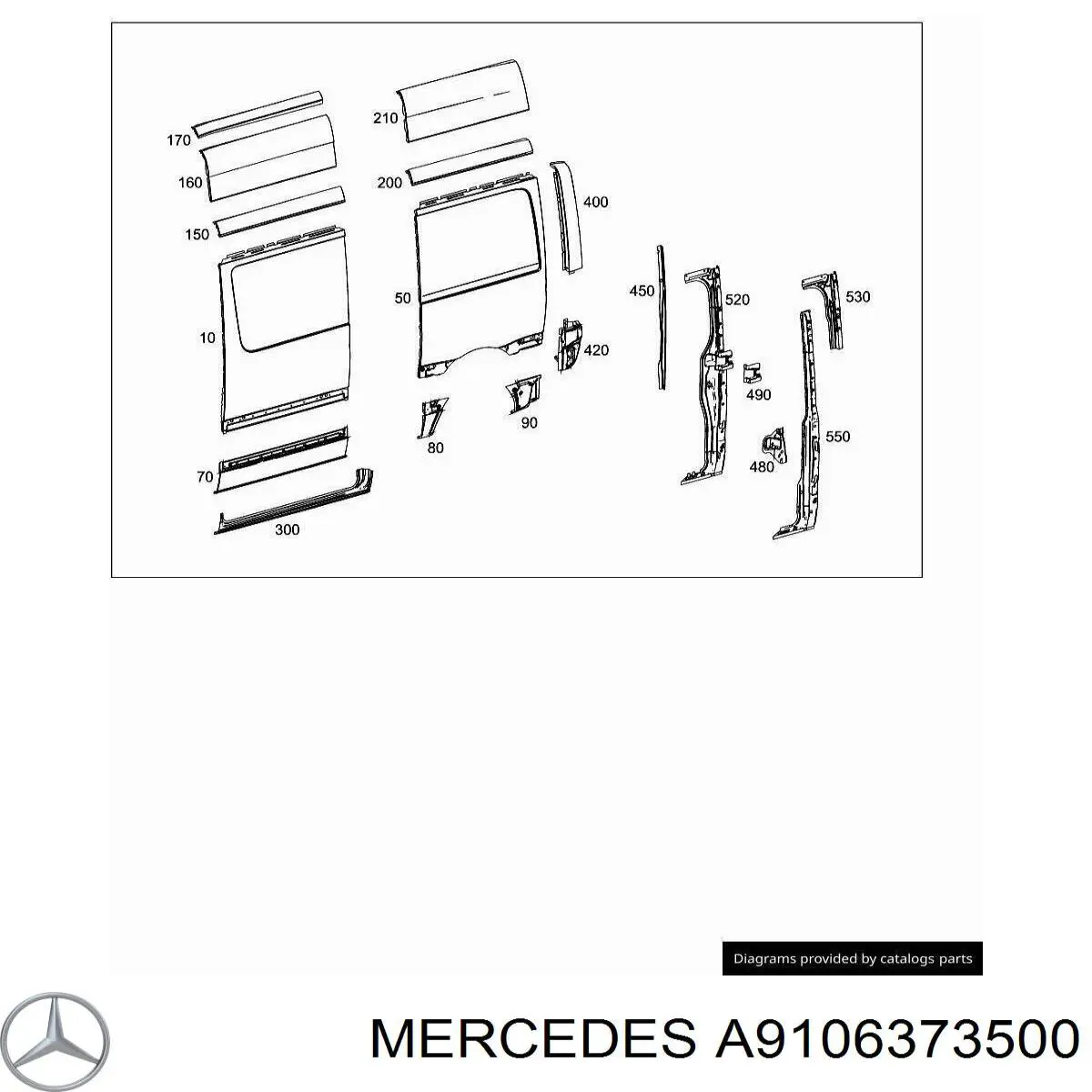 A9106373500 Mercedes