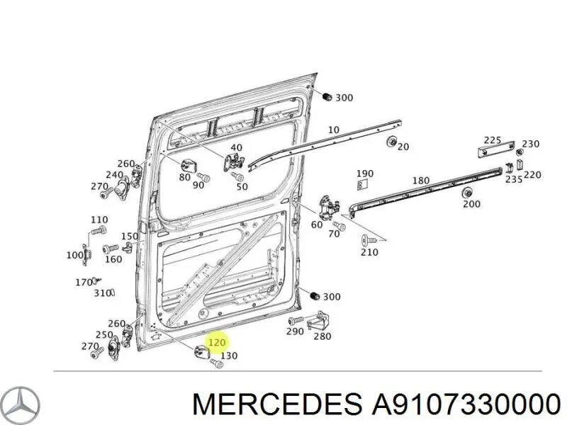 A9107330000 Mercedes 