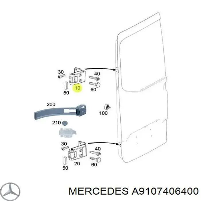 A9107406400 Mercedes 