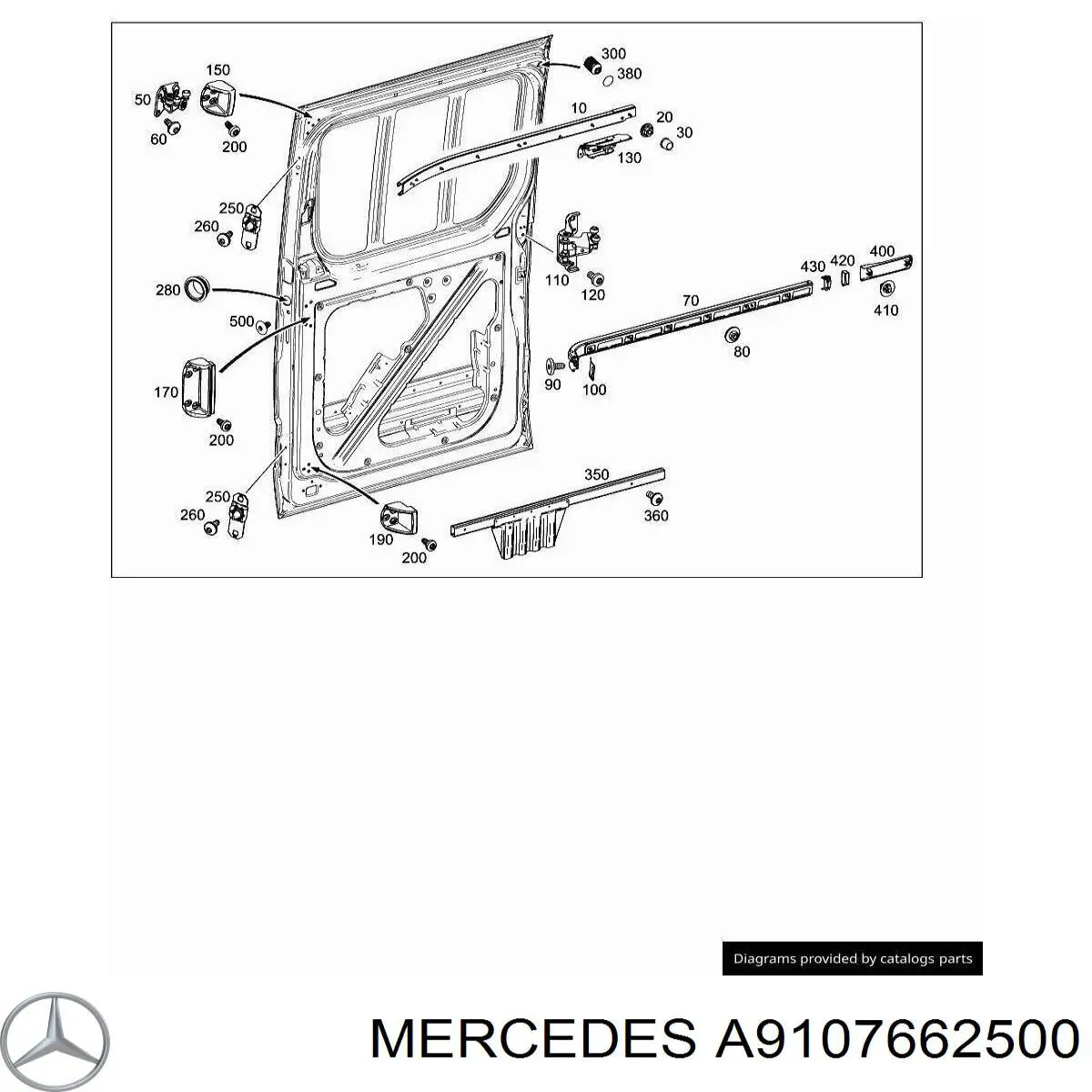  A9107662500 Mercedes