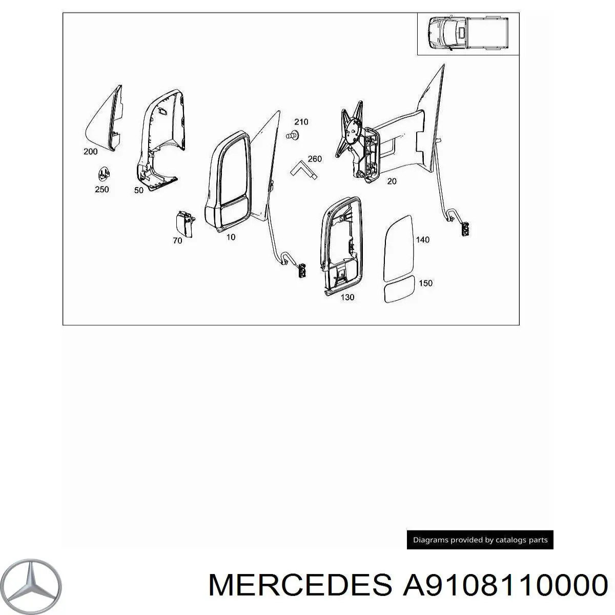  A9108110000 Mercedes