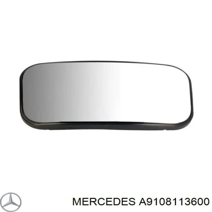 Дзеркальний елемент дзеркала заднього виду, правого на Mercedes Sprinter (907, 910)
