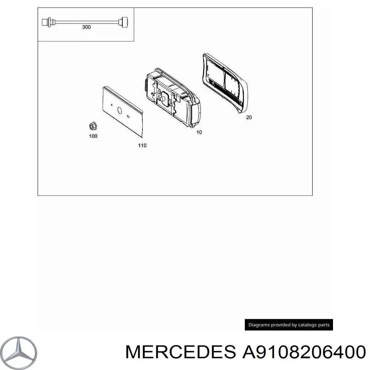 A9108206400 Mercedes 