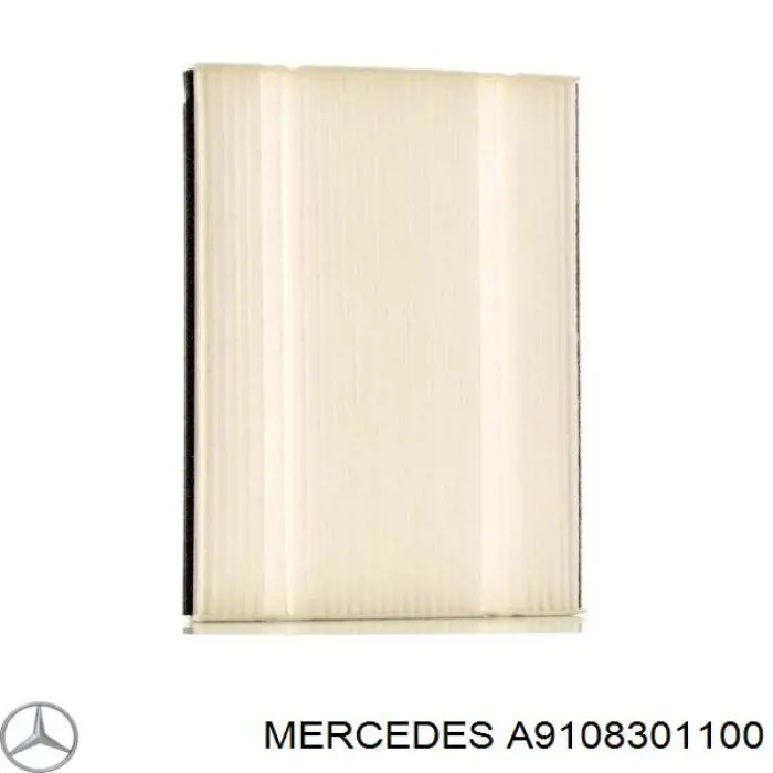 Фільтр повітряний обігрівача Mercedes A9108301100 ціна, від 12.62 USD
