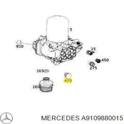  A9109880015 Mercedes