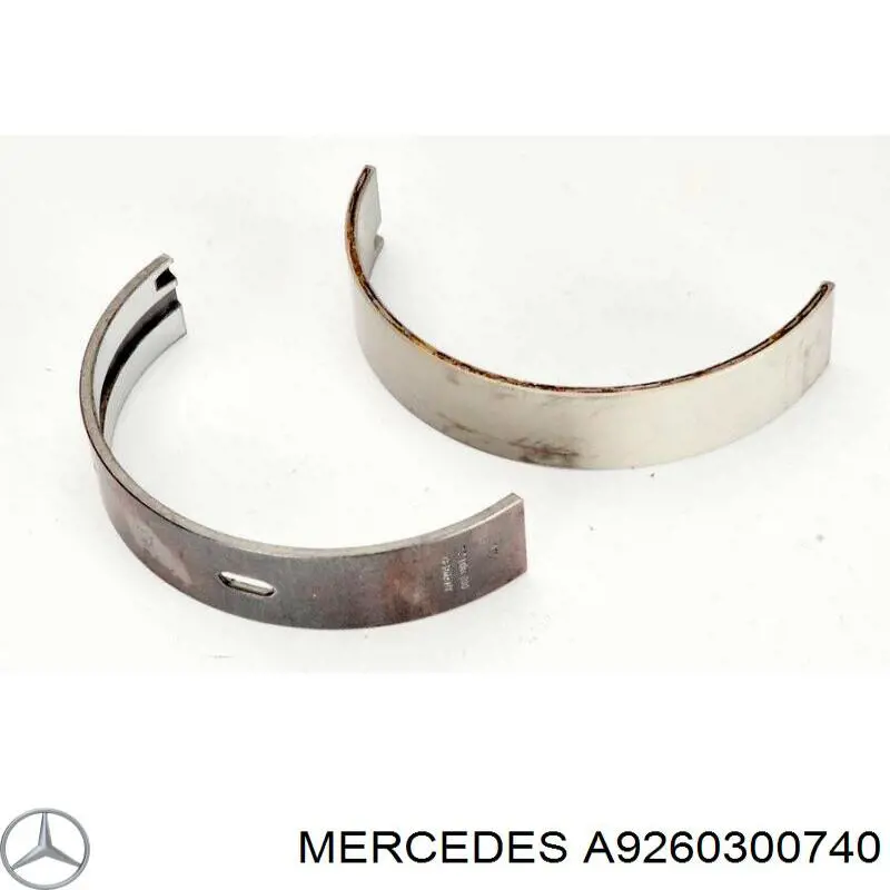 Вкладиші коленвала, корінні, комплект, стандарт (STD) Mahle Original 001HL19790000 ціна, від 15.18 USD