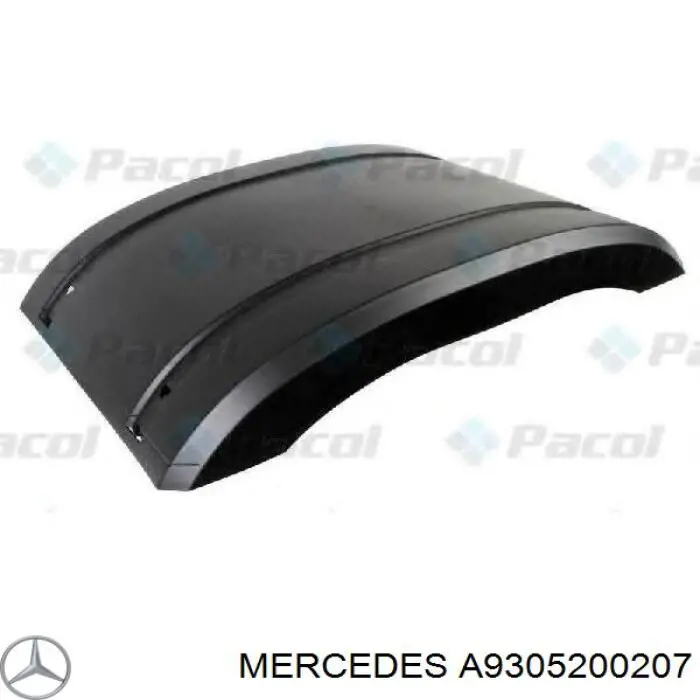 Крило заднє (TRUCK) A9305200207 Mercedes