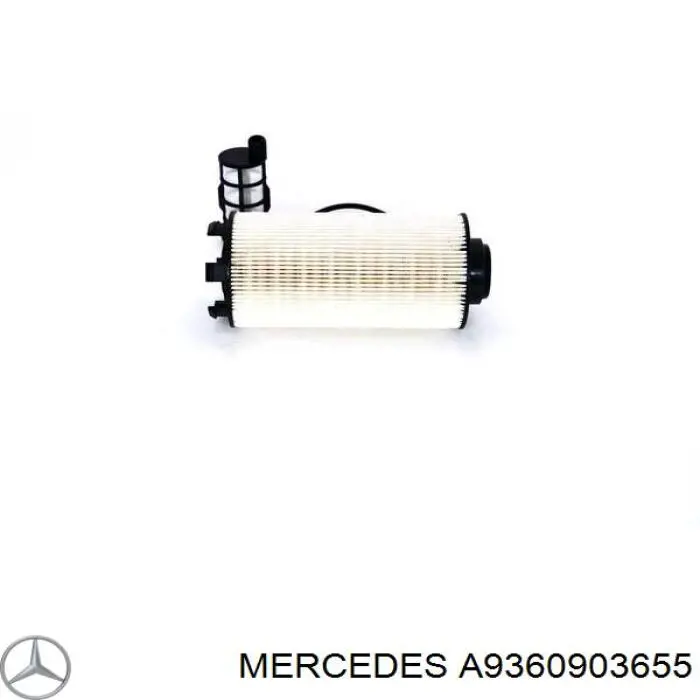 Купити A9360903655 Mercedes Фільтр-відстійник палива грубої очистки