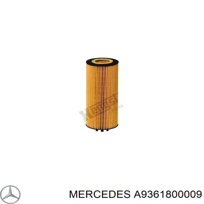 Фільтр масляний A9361800009 Mercedes