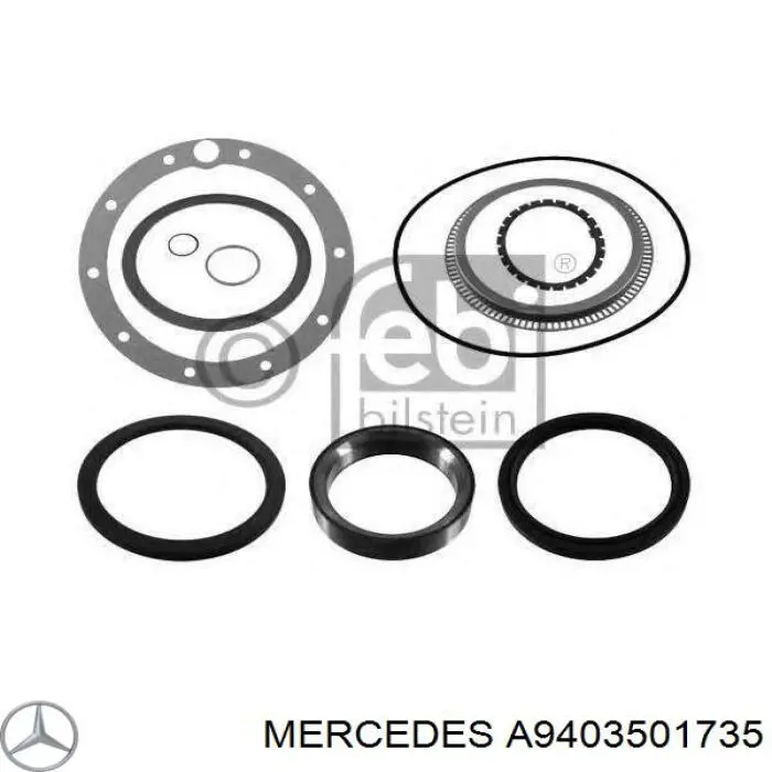 A9403501735 Mercedes Ремкомплект задньої маточини