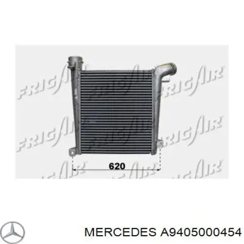 Купити A9405000454 Mercedes Радіатор системи охолодження кондиціонера