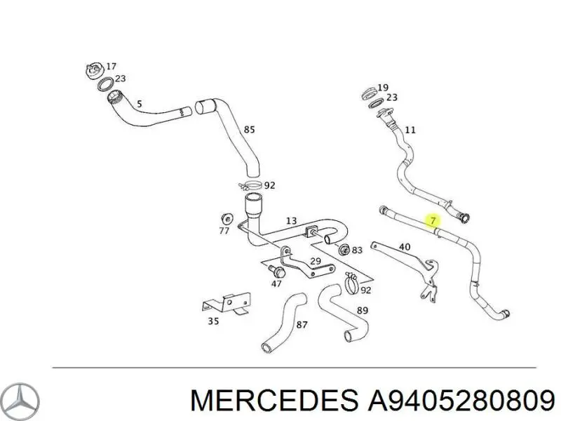  A9405280809 Mercedes