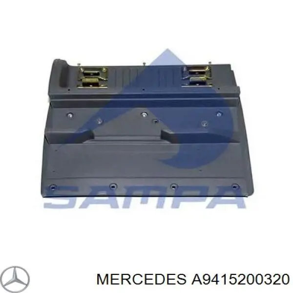 Ніша запасного колеса Mercedes A9415200320 ціна, від 41.82 USD