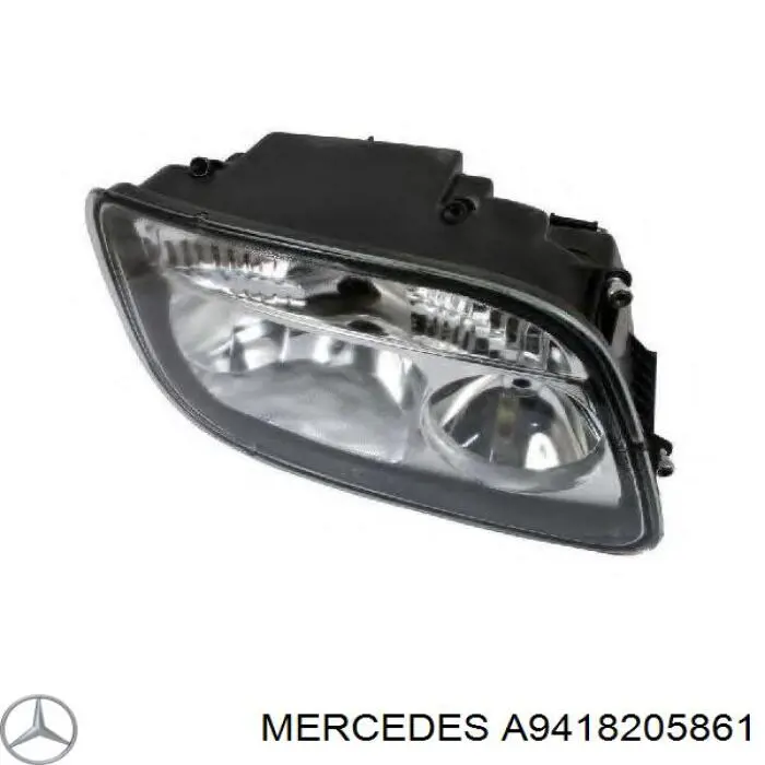 Фара правая Mercedes A9418205861 ціна, від 66.60 USD