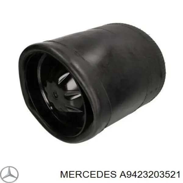 A9423203521 Mercedes Ресора пневматичної підвіски