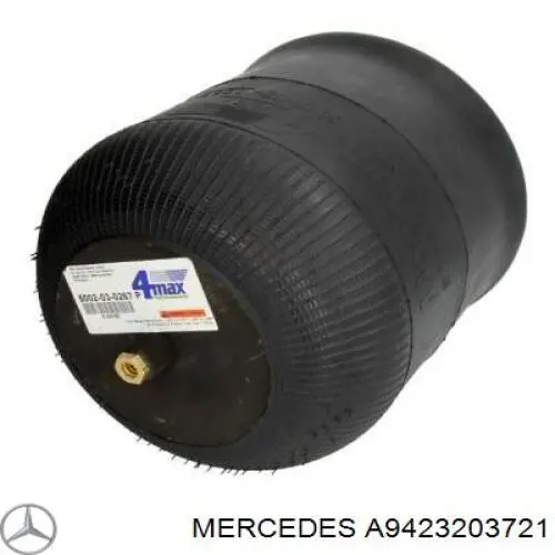 A9423203721 Mercedes Пневмоподушка/пневморессора моста заднього