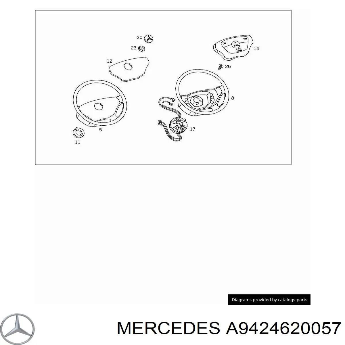  A9424620057 Mercedes