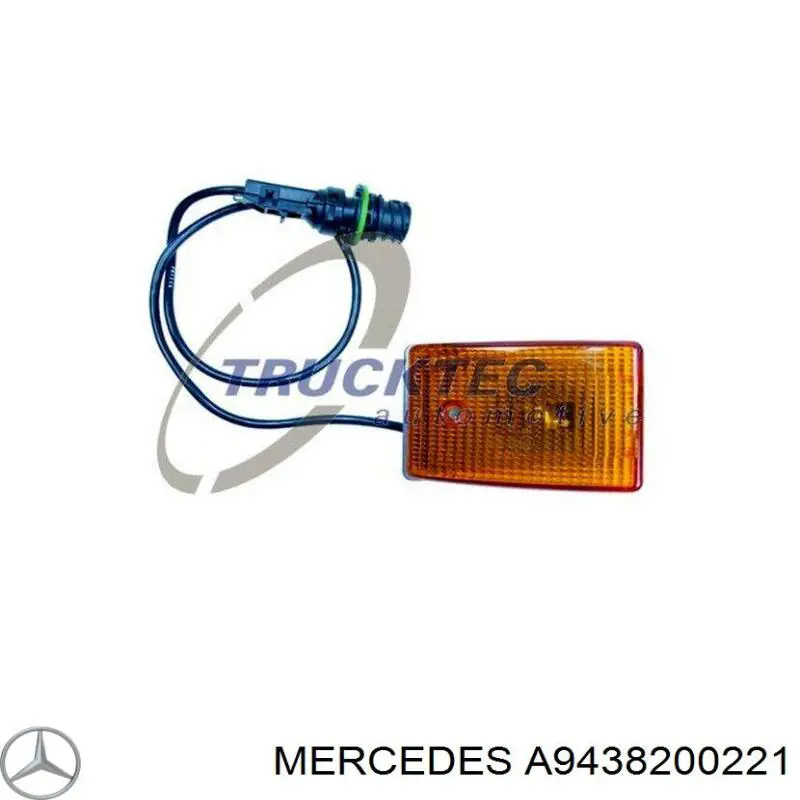 Лівий покажчик повороту Mercedes A9418200521 ціна, від 12.07 USD