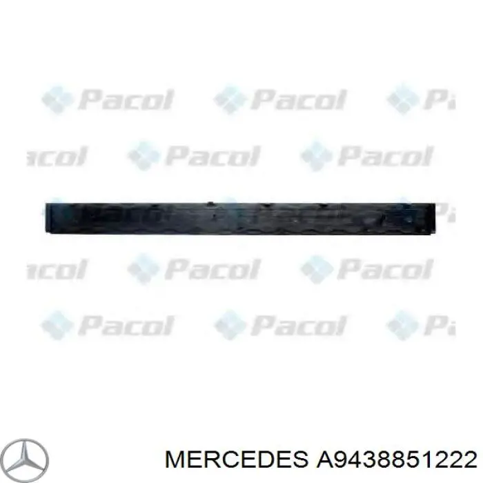 A9438851222 Mercedes Решітка радіатора
