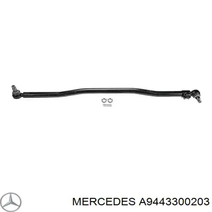 Тяга рульова центральна Mercedes A9443300203 ціна, від 216.84 USD