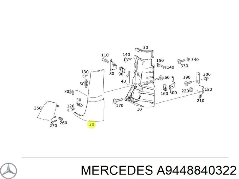 A9448840322 Mercedes