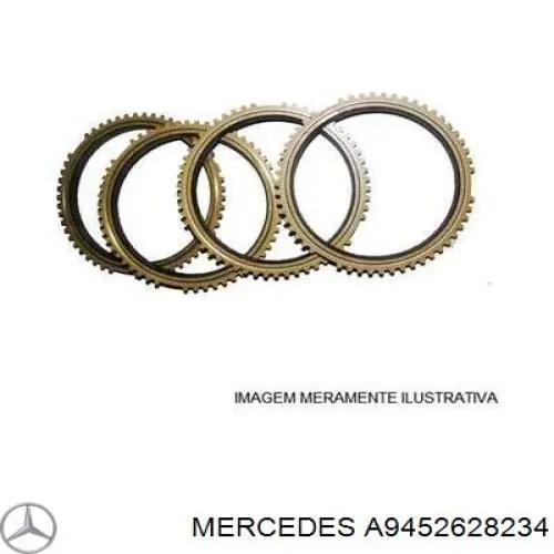 Кільце синхронізатора Euroricambi 60532444 ціна, від 134.70 USD