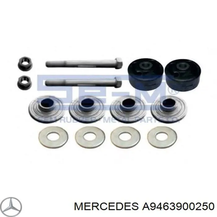 A9463900250 Mercedes Сайлентблок балансира (вісі) лінивця