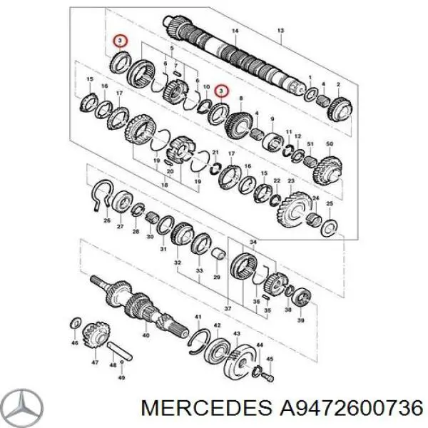 Купити A9472600736 Mercedes 