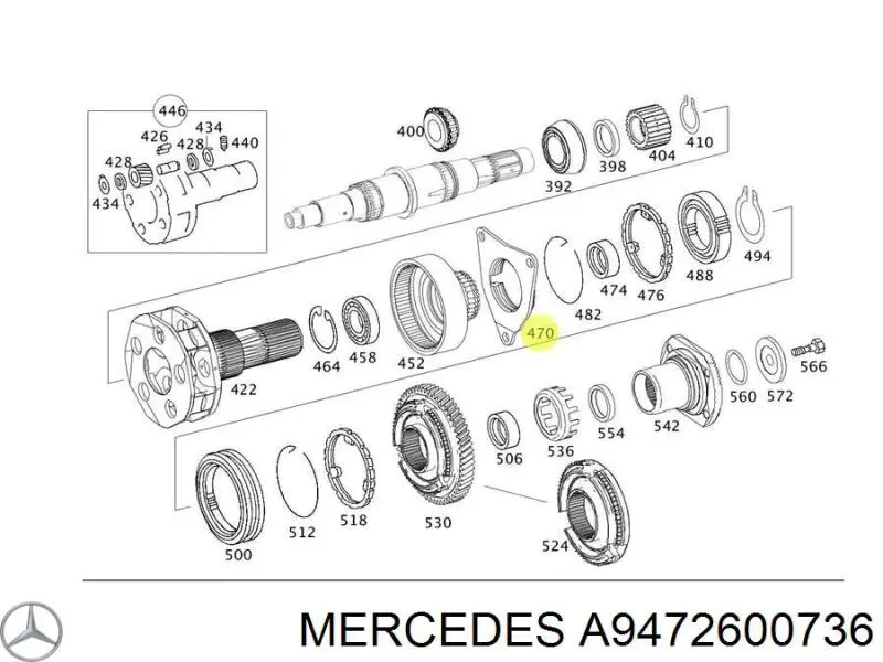 A9472600736 Mercedes 