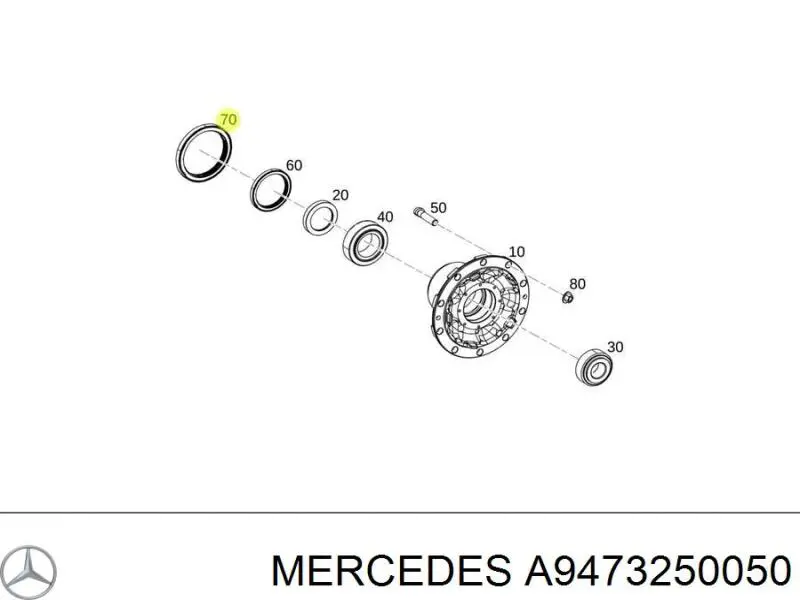  Mercedes A9473250050