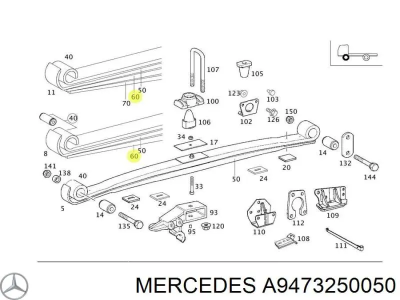 A9473250050 Mercedes 