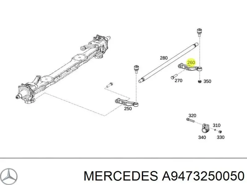 A9473250050 Mercedes 
