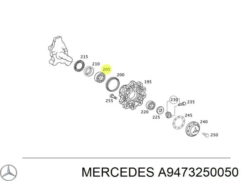  Mercedes A9473250050 ціна, від 6.03 USD