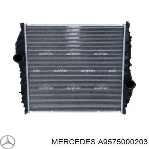 Радіатор A9575000203 Mercedes