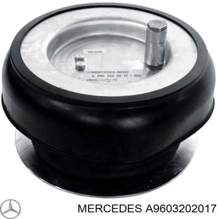 Пневмоподушка/Пневморессора моста Continental/Siemens 175601P01 ціна, від 218.05 USD