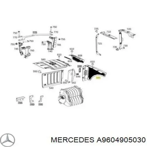  A9604905030 Mercedes