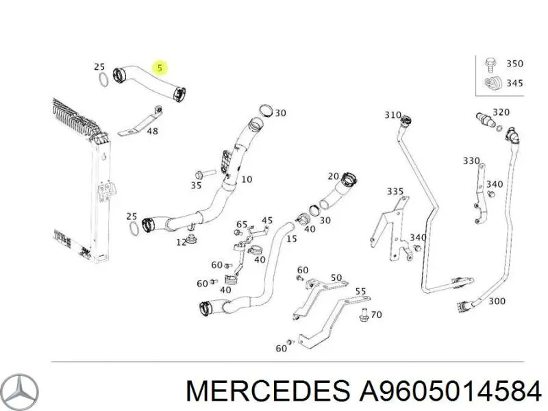  A9605014584 Mercedes