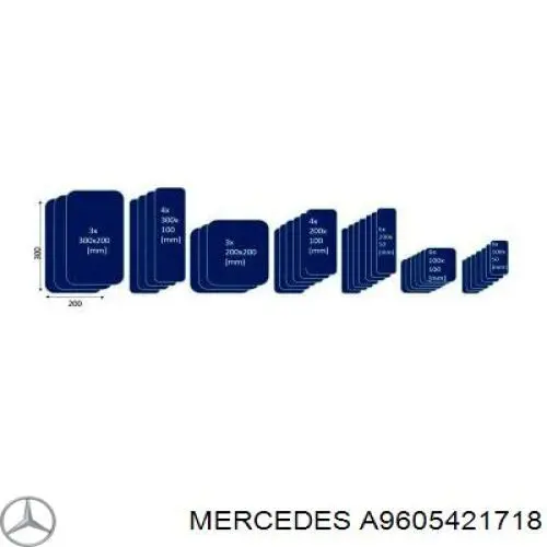 A9605421718 Mercedes 