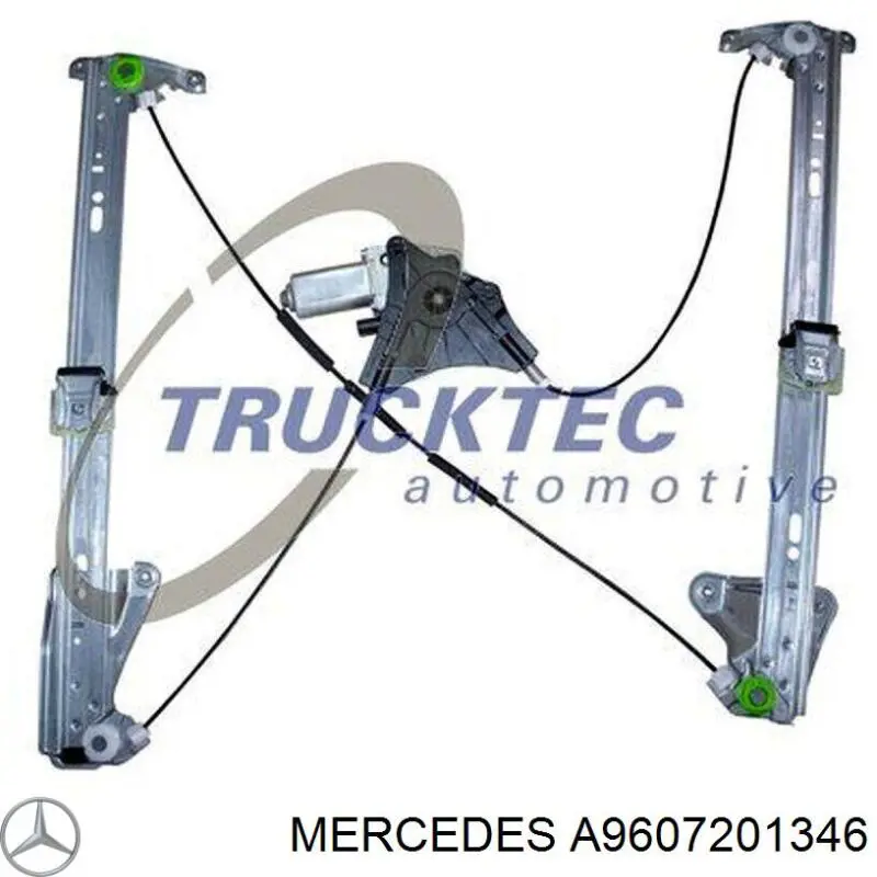 A9607201346 Mercedes Підйомник механічний вітрового скла