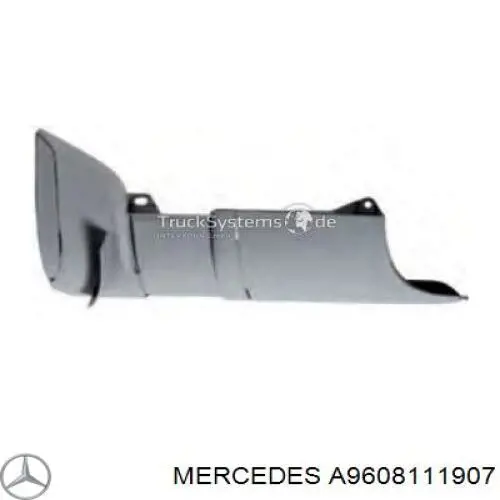 Накладка правого дзеркала заднього виду Mercedes A9608111907 ціна, від 17.57 USD