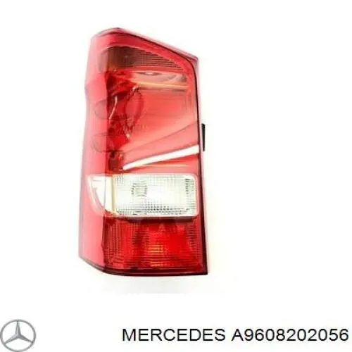 A9608202056 Mercedes Туманка права