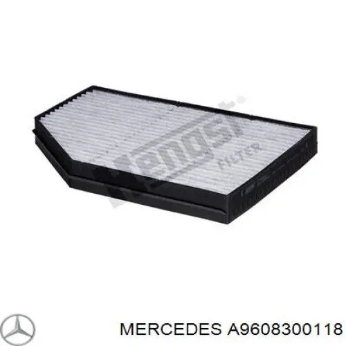 Фільтр повітряний обігрівача Mercedes A9608300118 ціна, від 31.68 USD