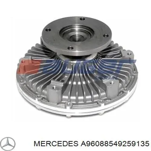 Купити A96088549259135 Mercedes Бампер передній, ліва частина