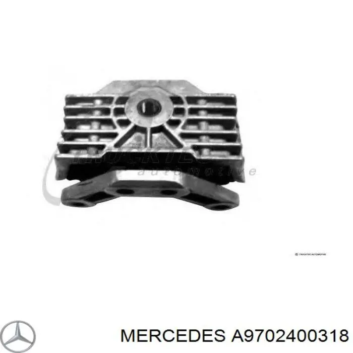 Подушка (опора) двигуна, задня Mercedes A9702400318 ціна, від 51.49 USD
