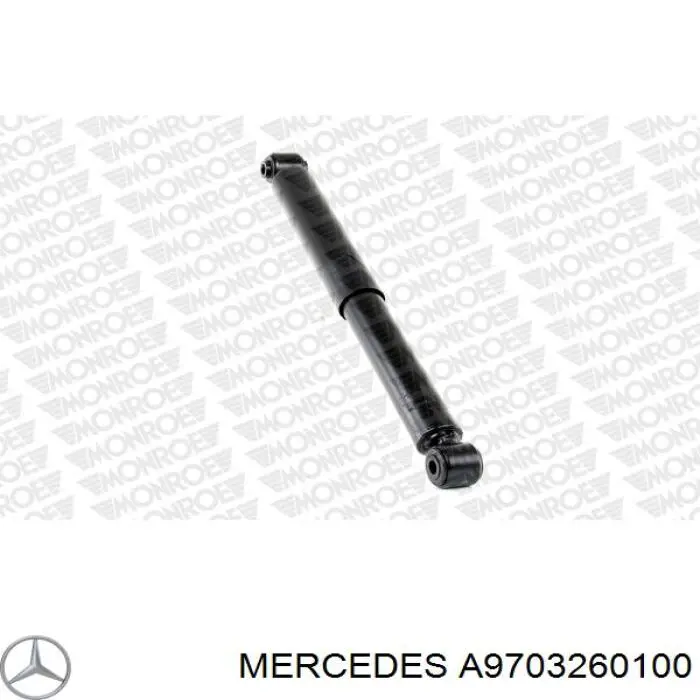 Амортизатор задній Mercedes A9703260100 ціна, від 107.00 USD