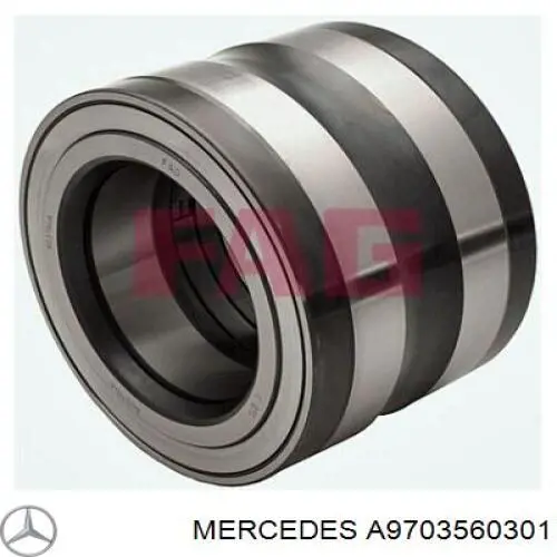 Купити A9703560301 Mercedes Підшипник ступиці колеса