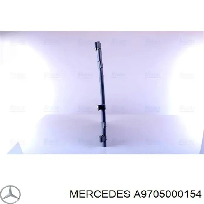 A9705000154 Mercedes радіатор кондиціонера